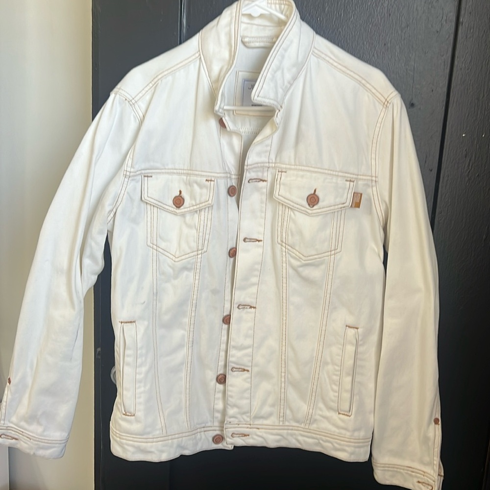 White Denim Jacket